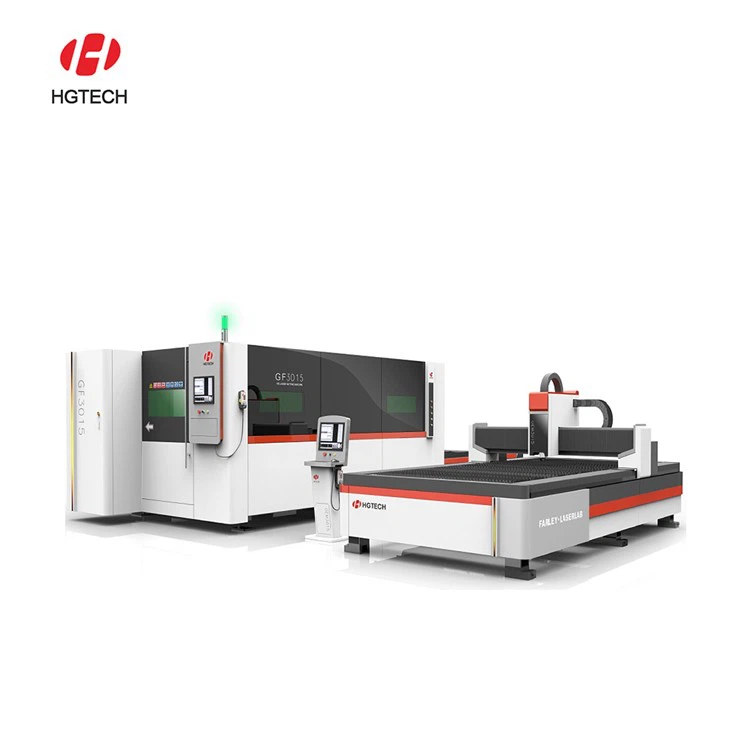 Meaisín Gearradh Léasair Miotail Bileog